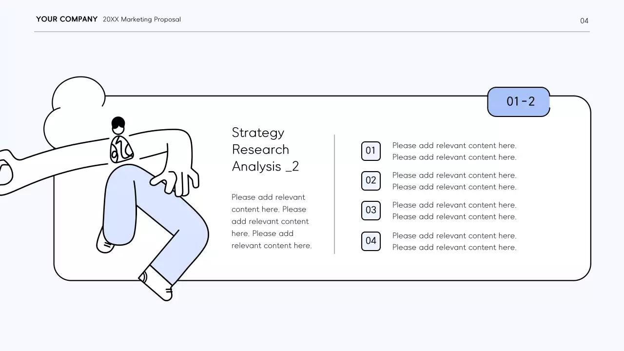 White Modern Marketing Plan Presentation