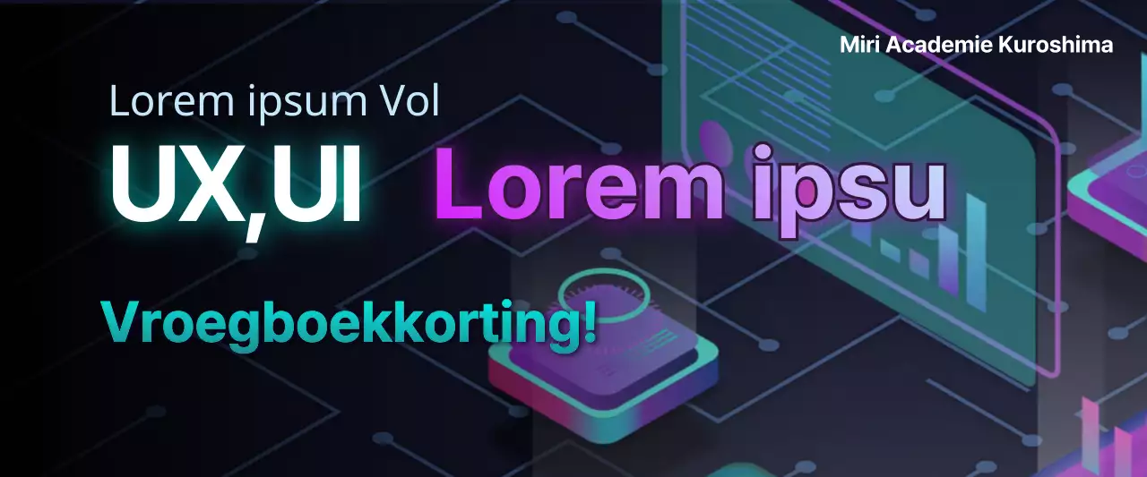 Back-to-school sale GIF geanimeerde videobanner in paars en groenblauw