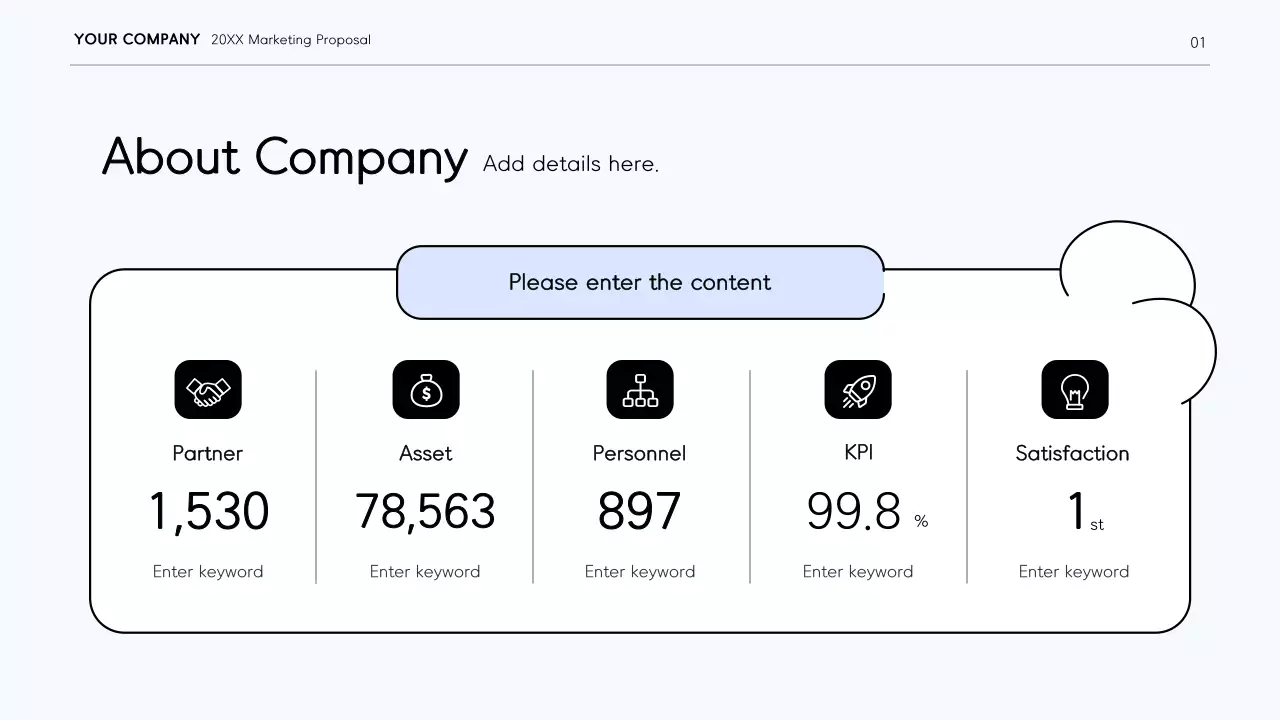 White Modern Marketing Plan Presentation