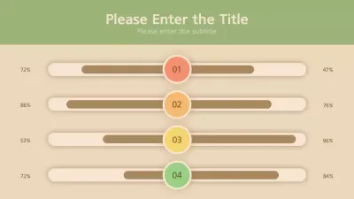 Beige Minimal Progress Report Infographic