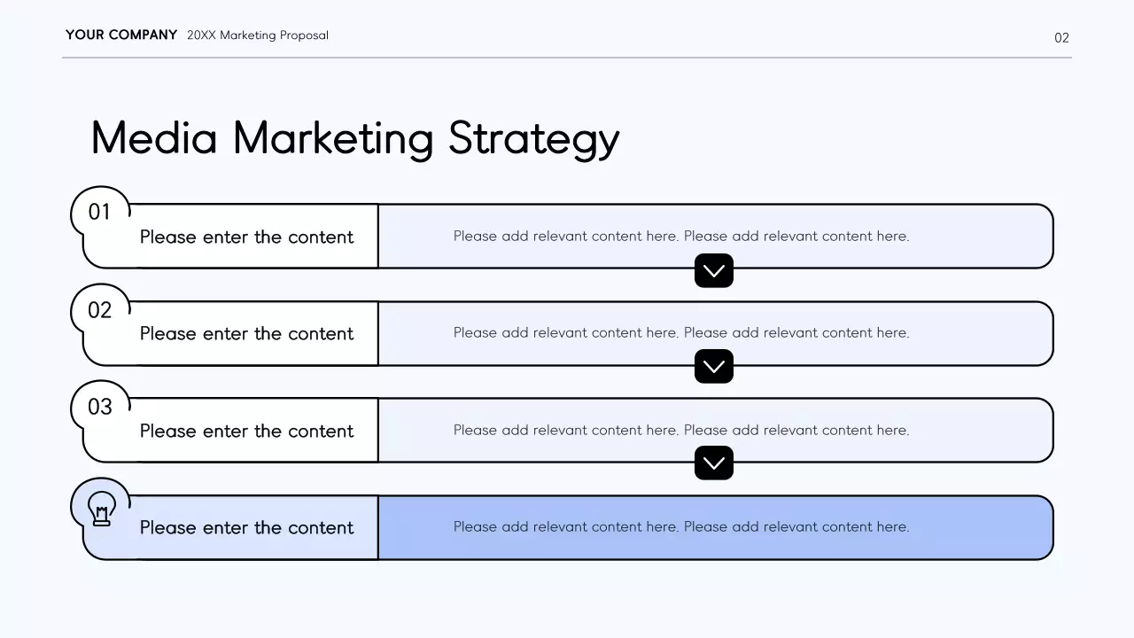 White Modern Marketing Plan Presentation
