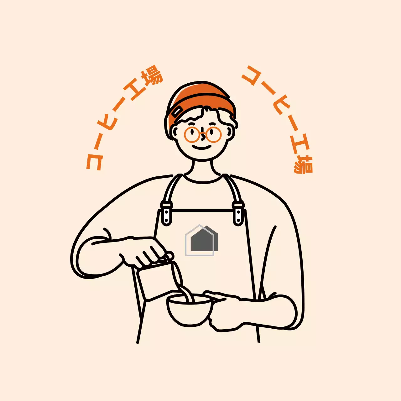 バリスタステッカー