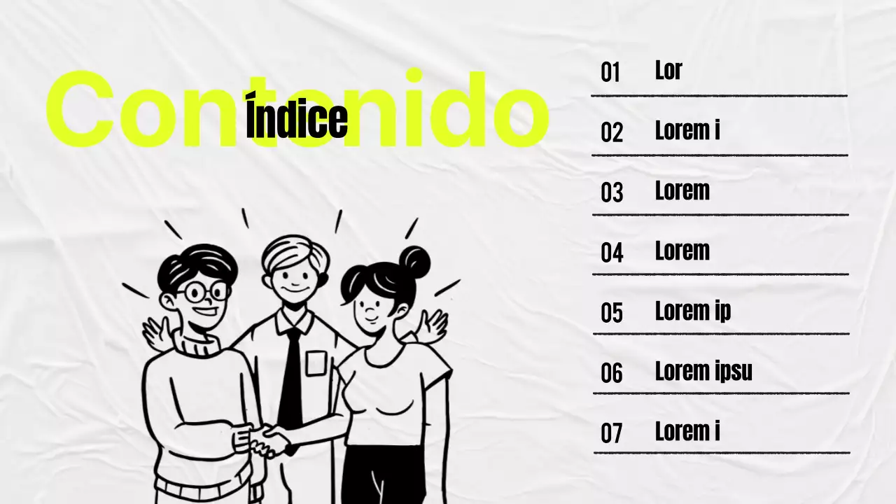 Minutos de estudio sencillos en amarillo y gris