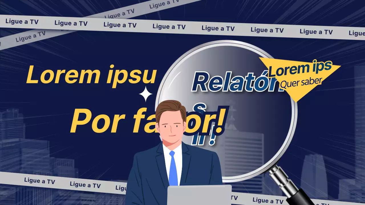Tema de consulta de advogados em azul-marinho e amarelo