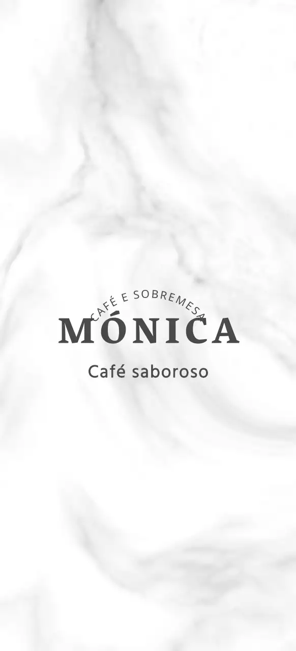 Estilo simples e limpo em preto para promover um café