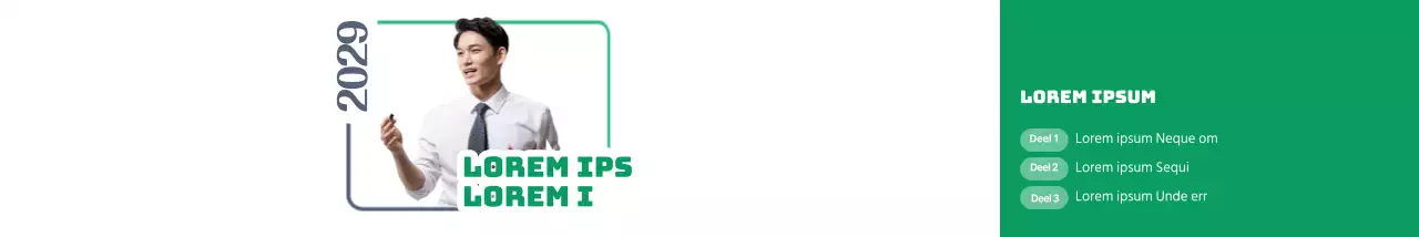 Rondetafellezing met portretten in groen en grijs