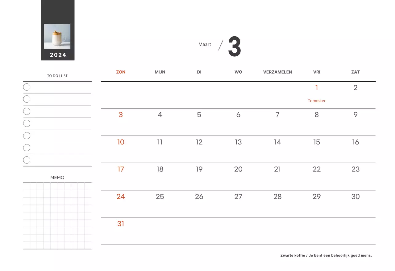 Een wit en bruin sentimenteel café