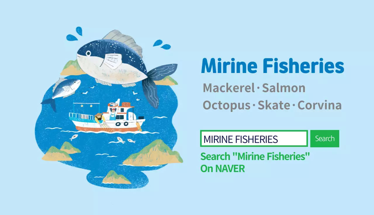 Blue Simple Fisheries Advertisement Business Card