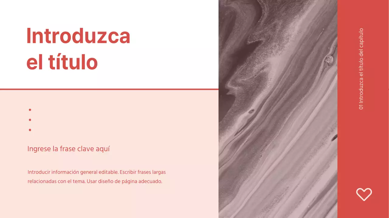 Presentación del corazón