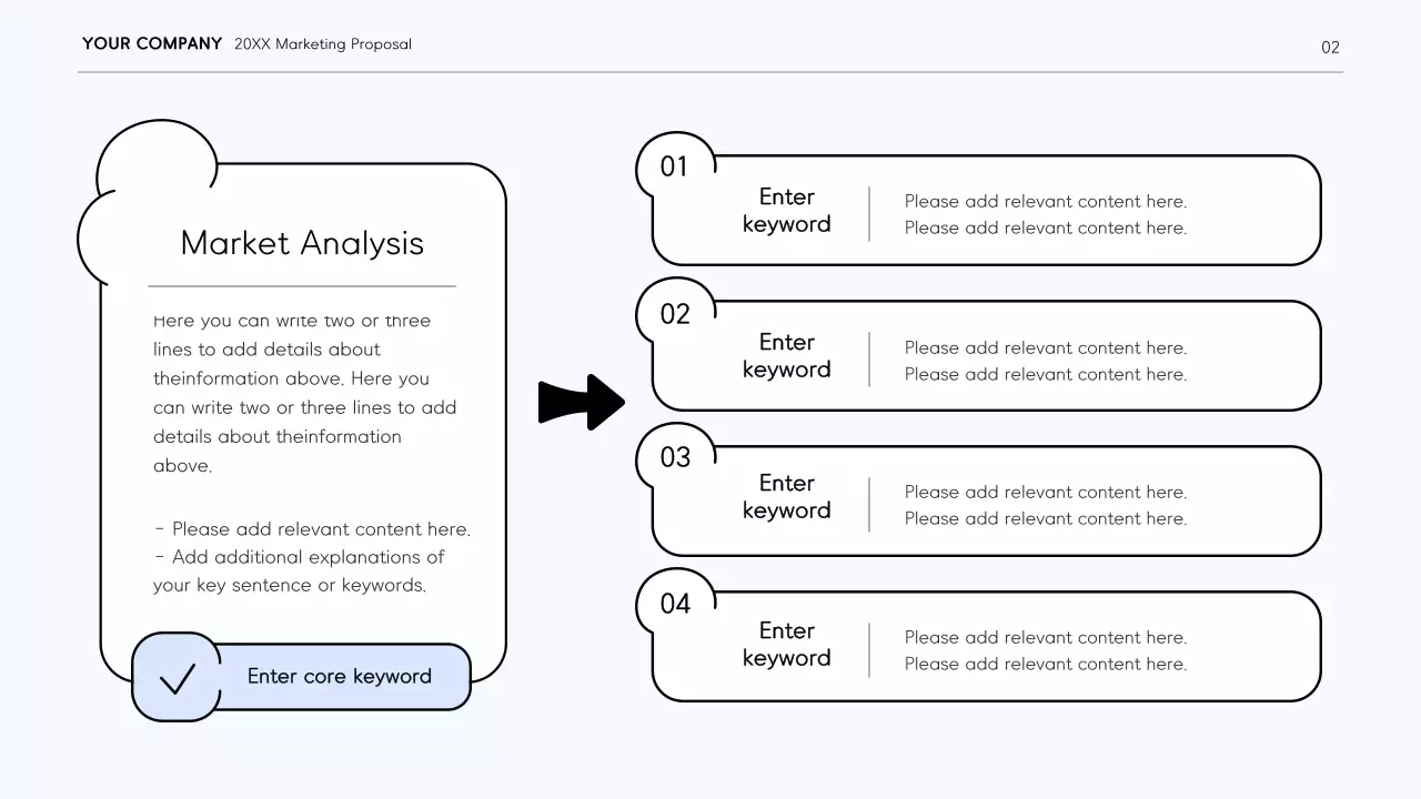White Modern Marketing Plan Presentation