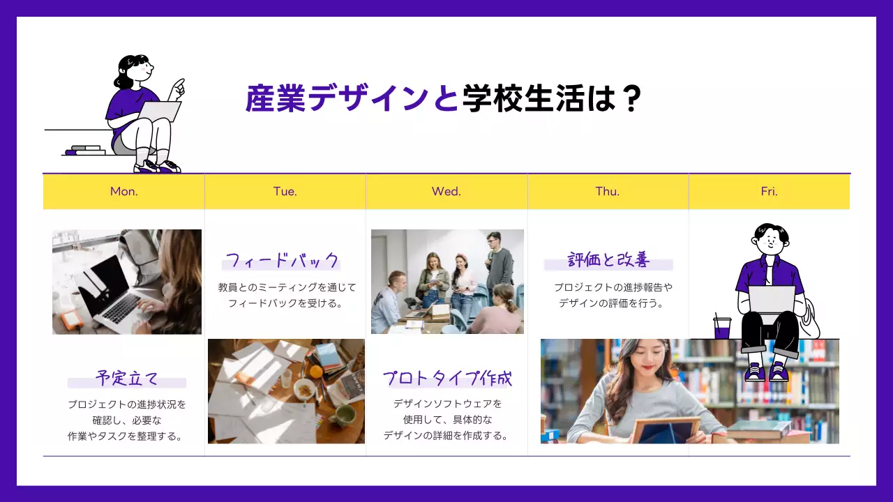 黄色 楽しい イベント 企画書 プレゼンテーション