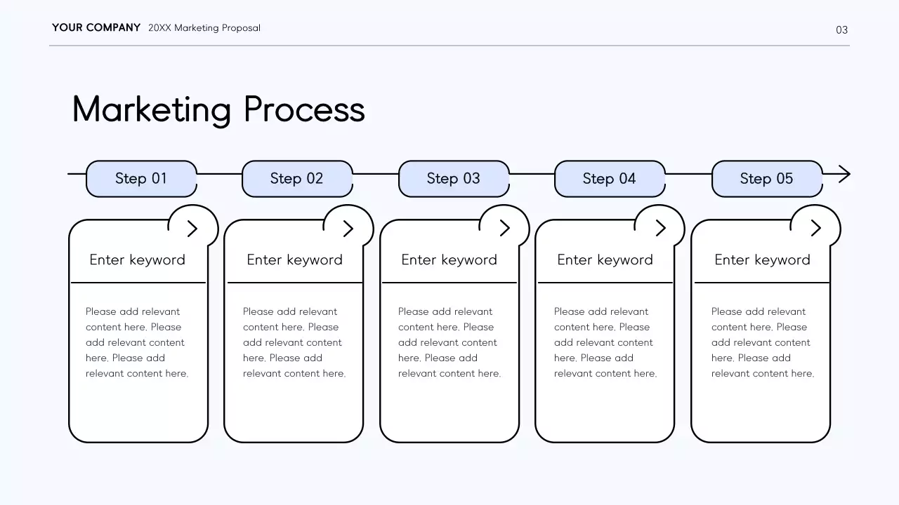 White Modern Marketing Plan Presentation
