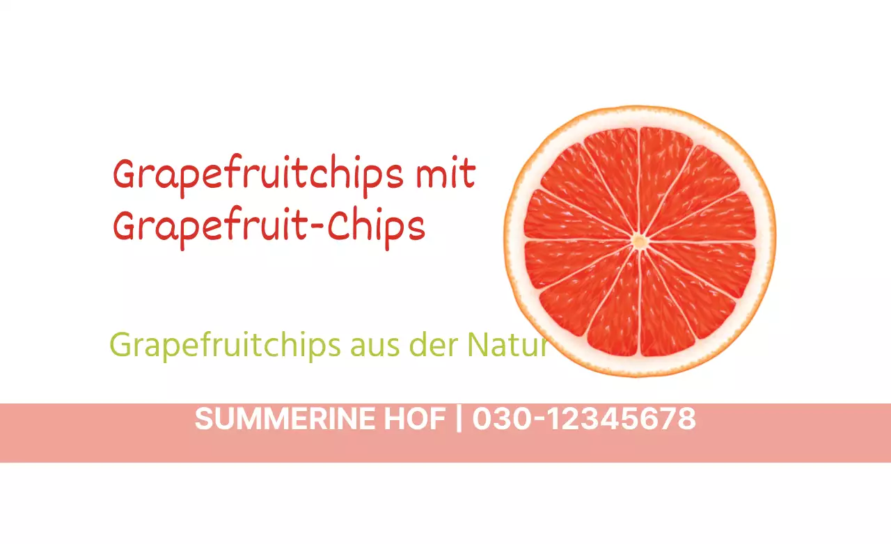 Grapefruit-Chips