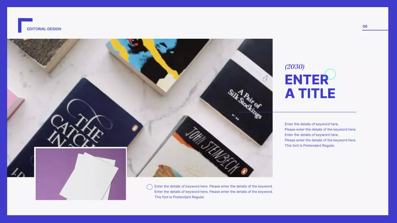 Blue Modern Portfolio Resume Presentation