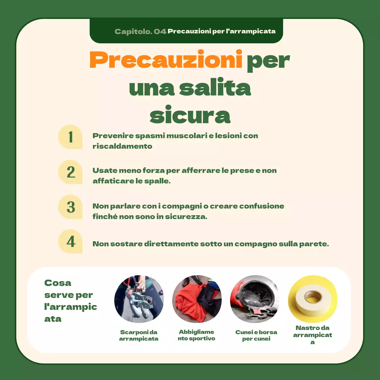 Il miglior hobby dell'arrampicata del 21° secolo, incorniciato in un rilassante sfondo verde scuro