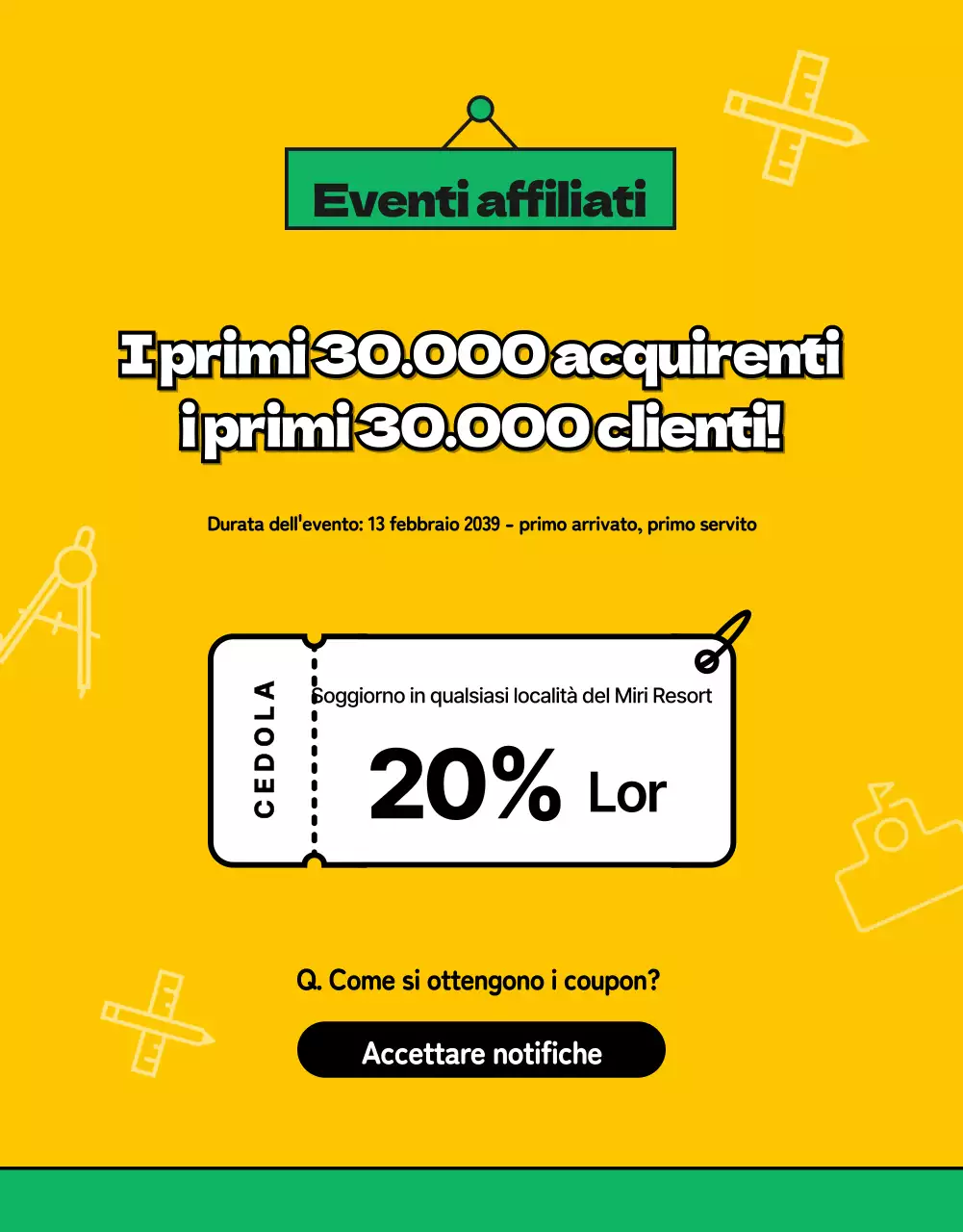 Una carrellata colorata e illustrata di articoli per il back-to-school preferiti prima del mercato.