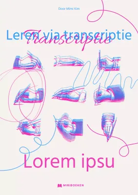 Neonkleurige handgetekende covers