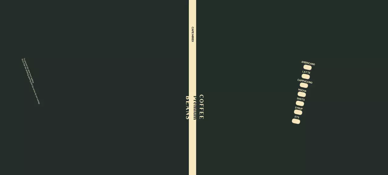 Black Simple Lines Cafe Checklist