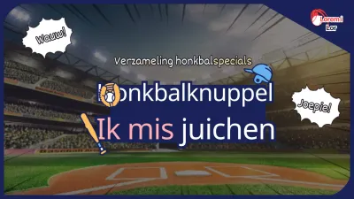 Een blauwomrande verzameling zinnen