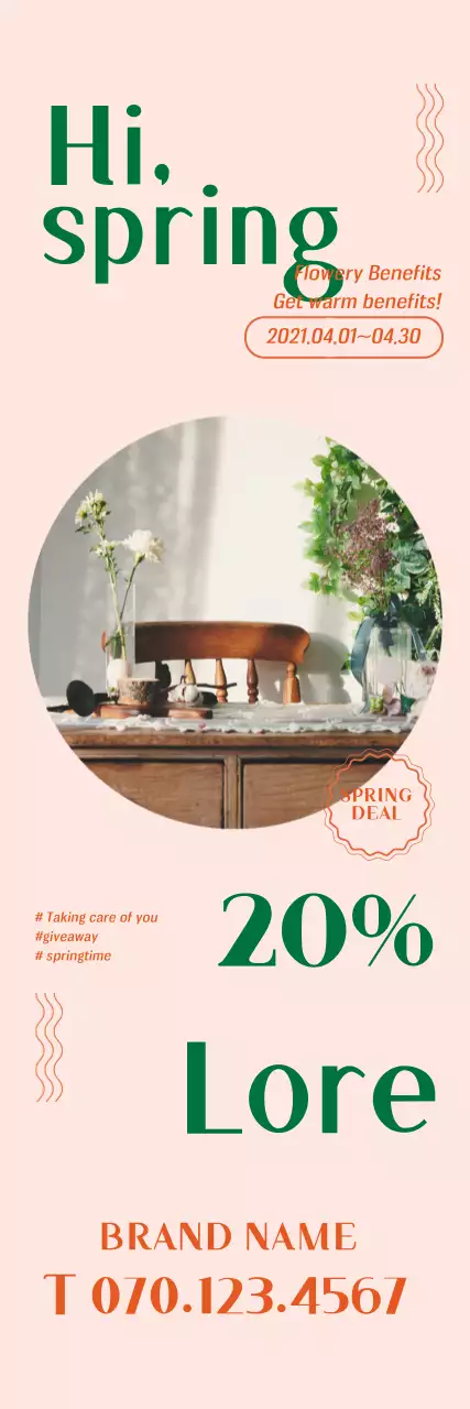 rosa verde foto destacada interior venda evento promoção