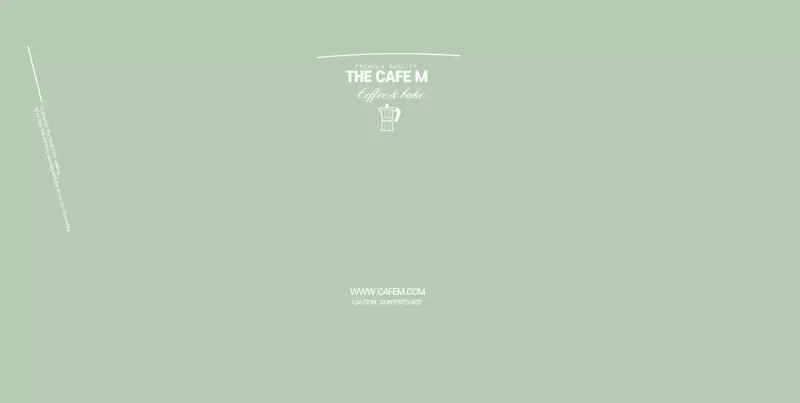 green illustration clean cafe