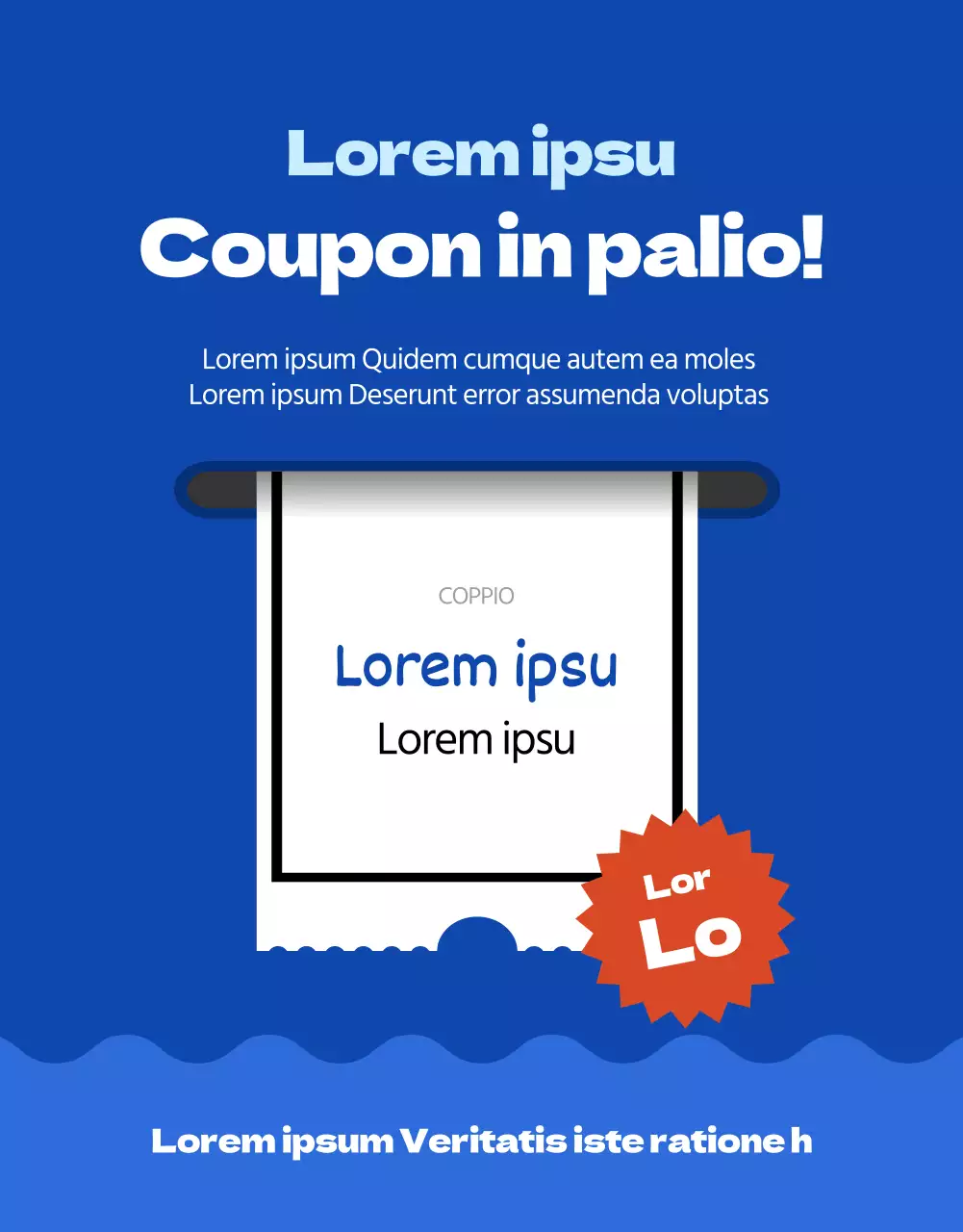 Annuncio per un viaggio di pesca nelle acque blu del mondo