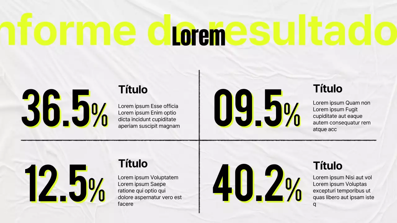 Minutos de estudio sencillos en amarillo y gris