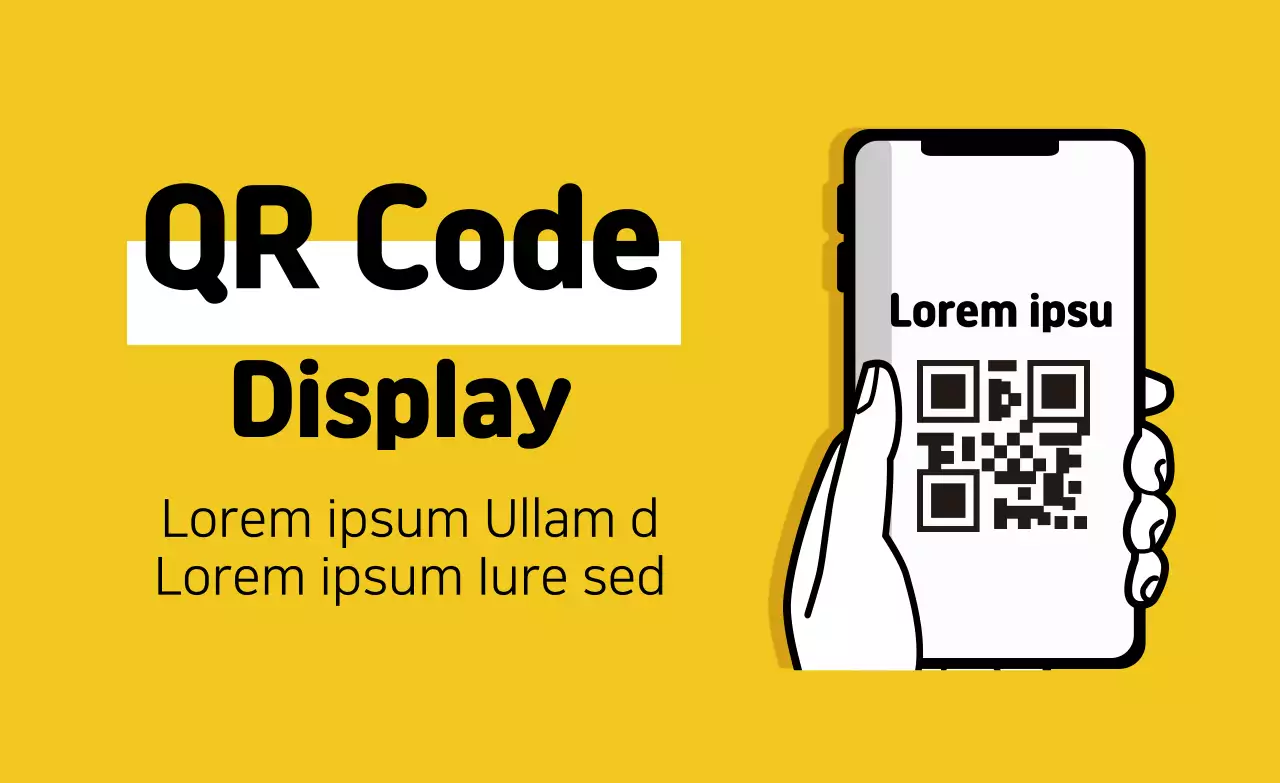 Clean yellow illustrated corona sign-in labels