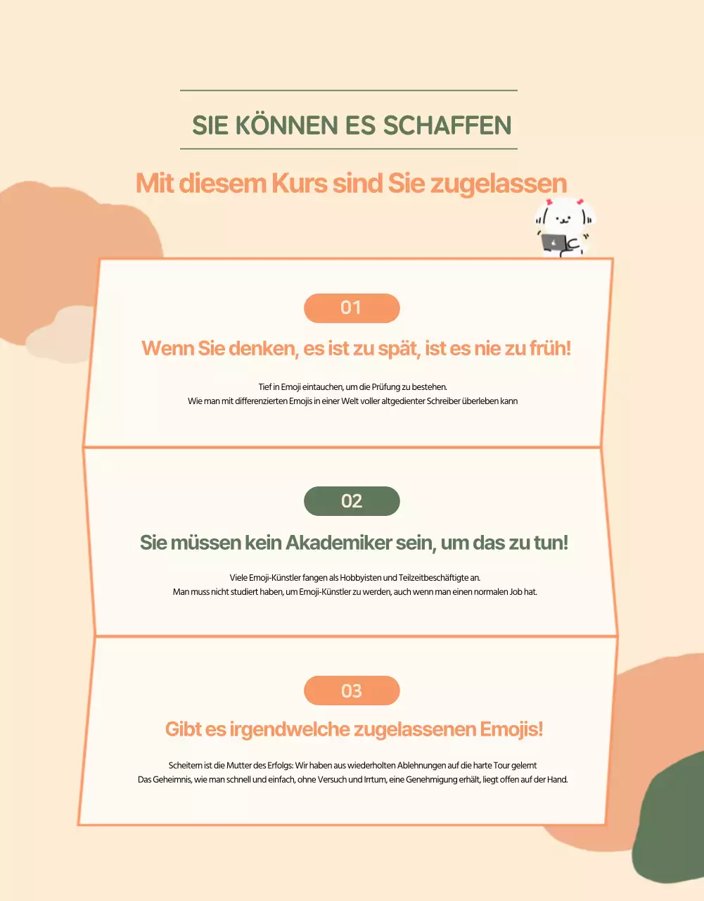 Kursdetails für den Kurs Ein süßes Emoji in Pastellfarben erstellen
