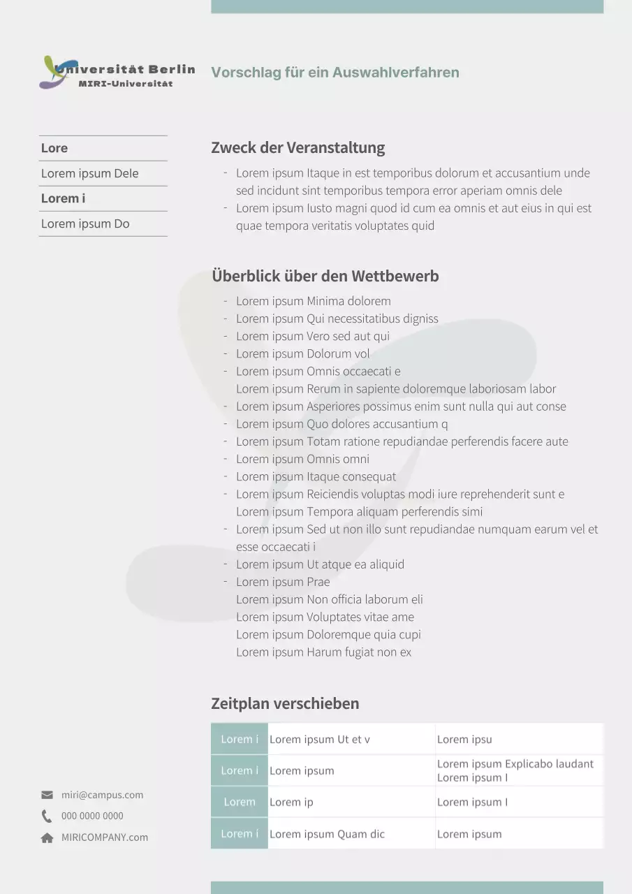 Grüner und sauberer Hochschulwettbewerb