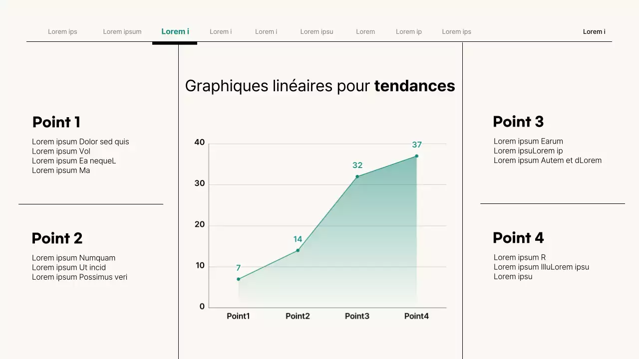 Présentation d'entreprise simple en beige