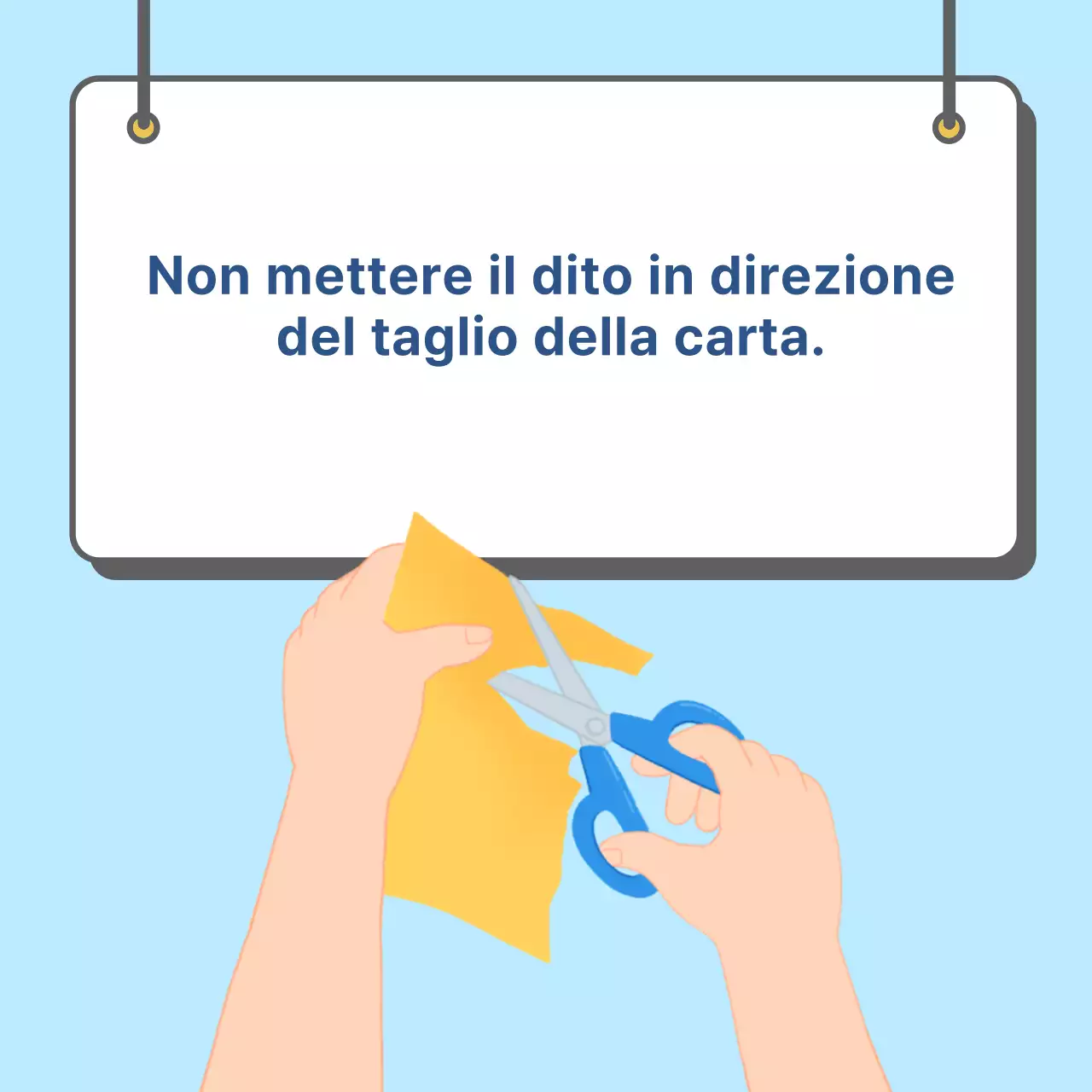 Utilizzo delle forbici Ducasse CardNews