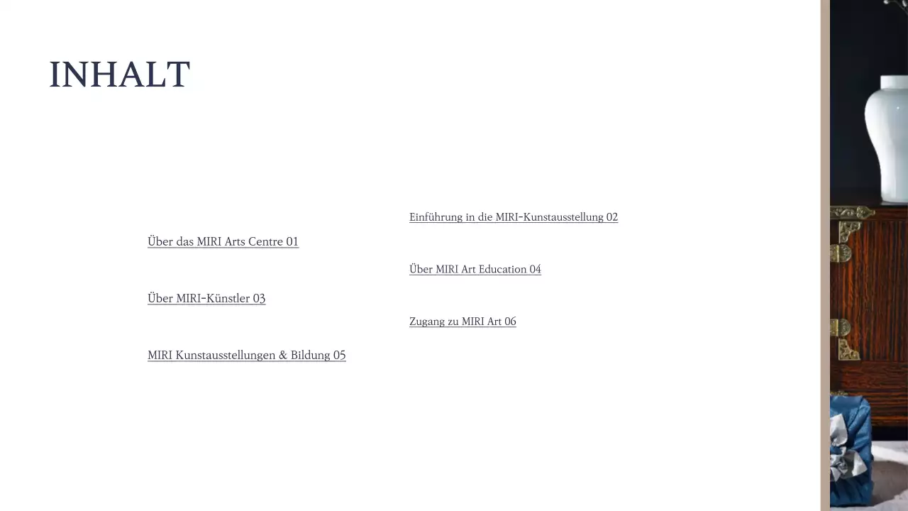 Ein Leitfaden für die Präsentation von Keramik in Indigo und Beige