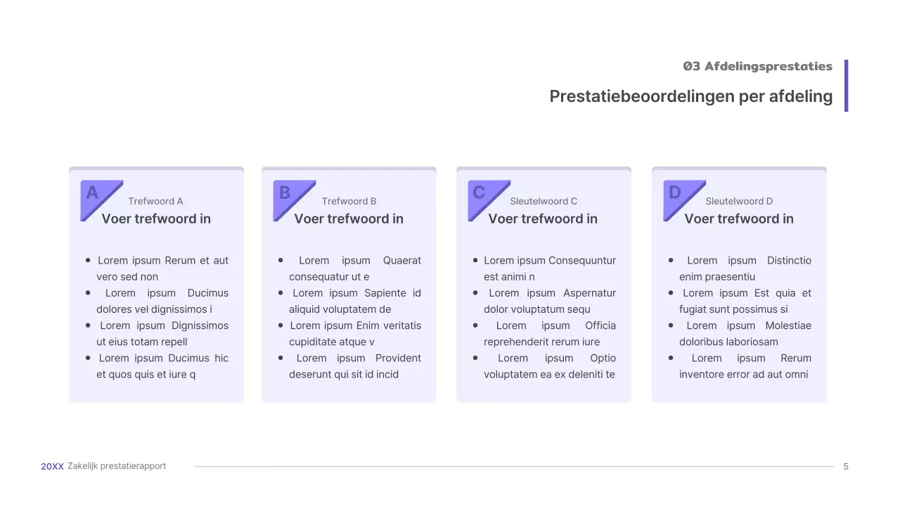 Paarse, driedimensionale UI-concept zakelijke presentatie kit
