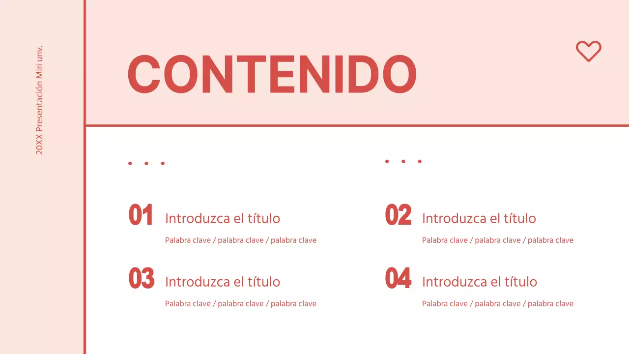 Presentación del corazón