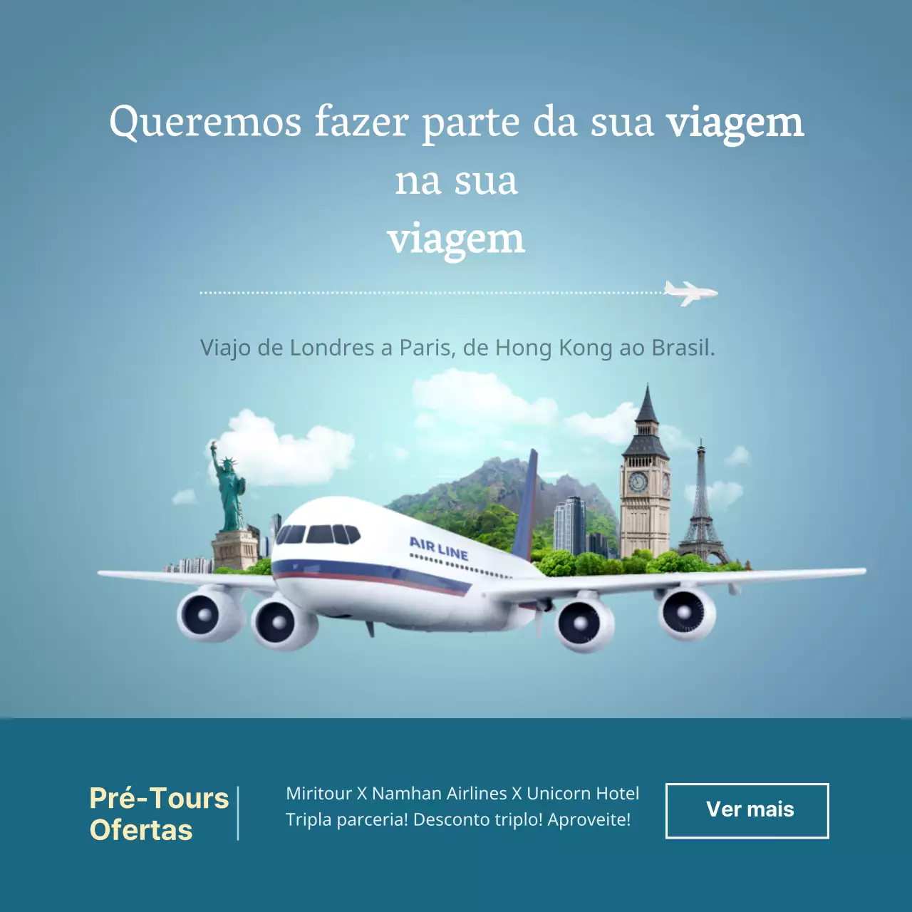 Promoções de agências de viagens