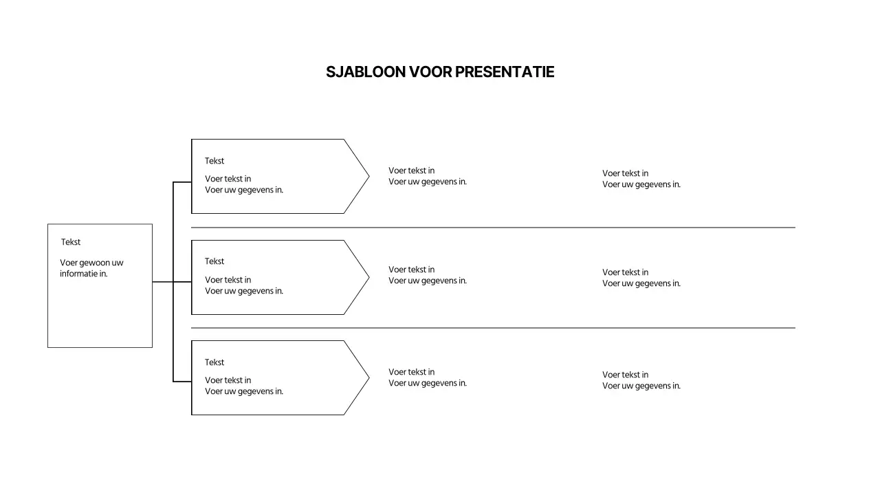 Eenvoudige zwarte vormen