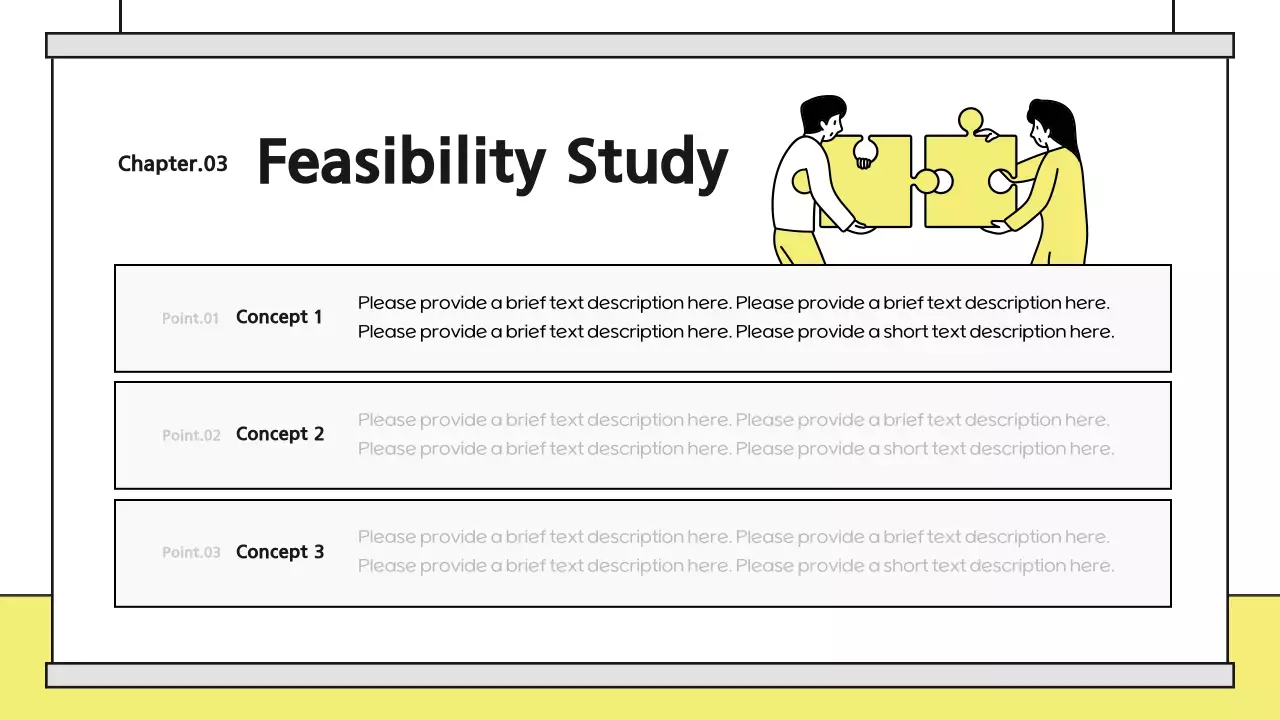 Yellow Minimal Market Report Presentation