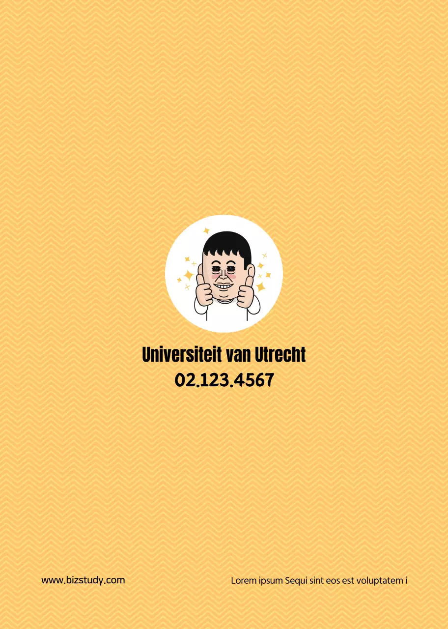 School promotie notitieboekje met een speels illustratie concept