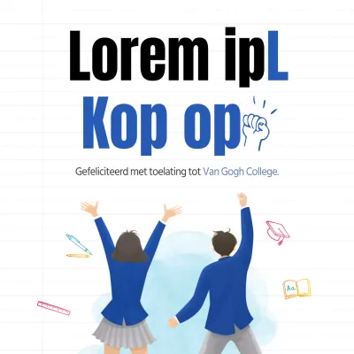 Gefeliciteerd Ontwerp