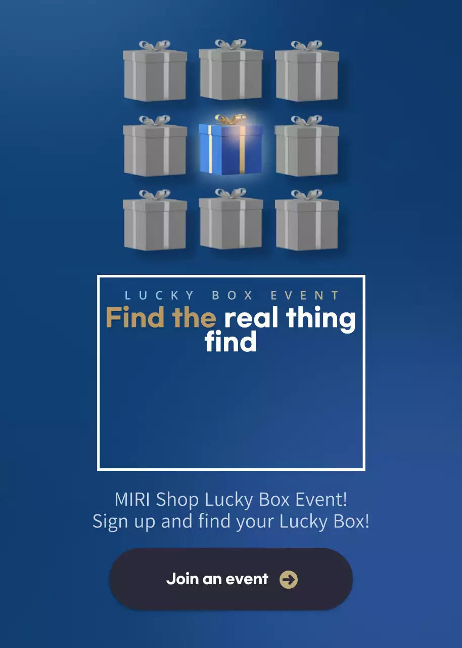 Poster Promosi Acara Pria Modern Merah