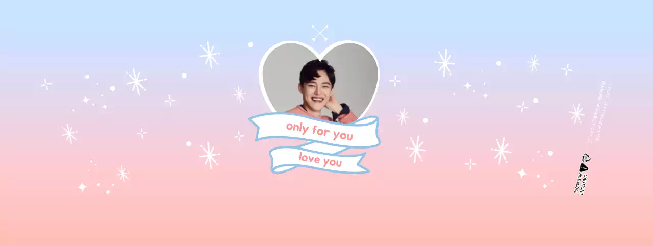 グラデーション爽やかなセレブグッズ用カップホルダー