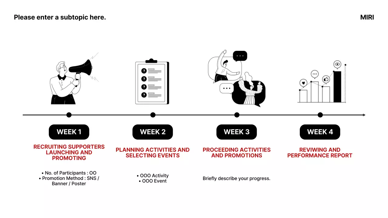 Black Minimal Marketing Guide Presentation