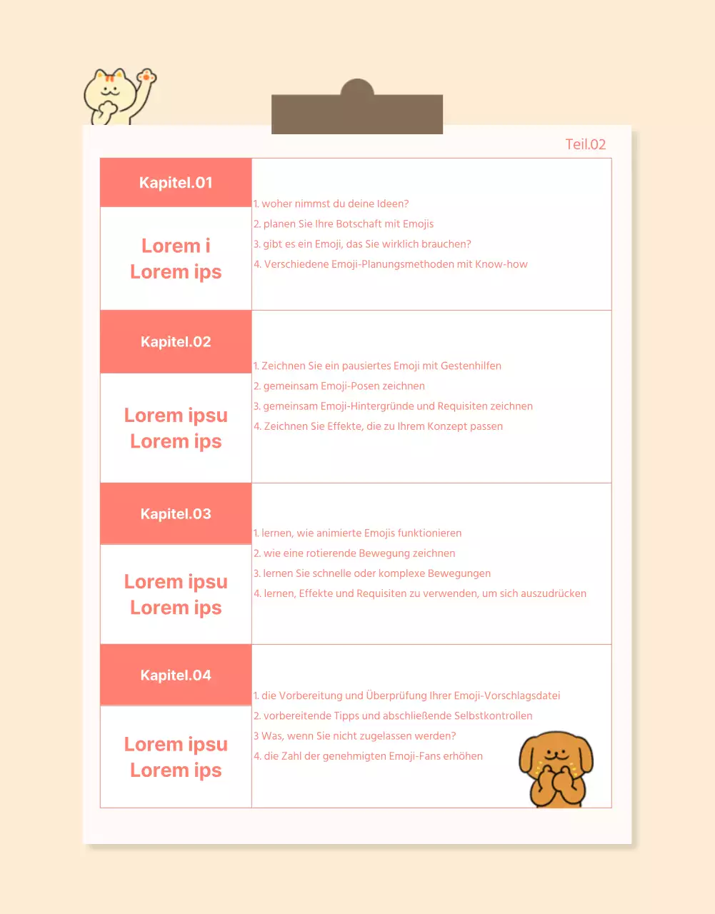 Kursdetails für den Kurs Ein süßes Emoji in Pastellfarben erstellen