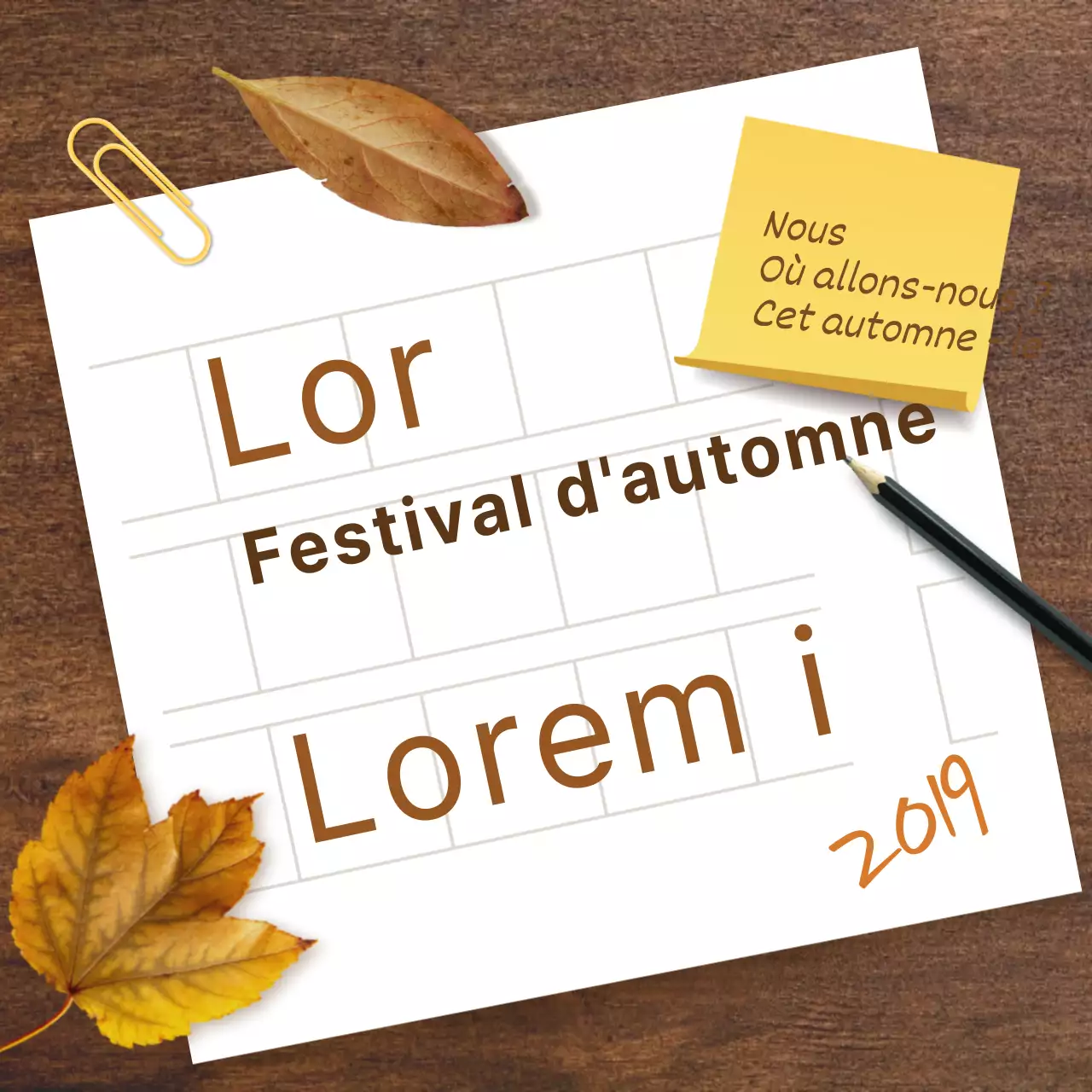 Festival d'automne