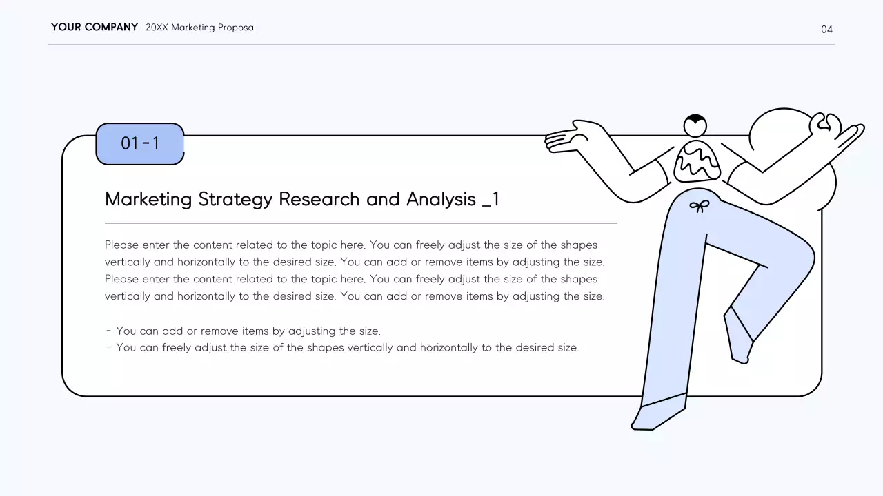 White Modern Marketing Plan Presentation
