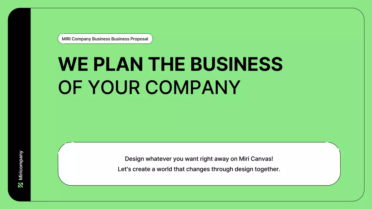 Business illustration with simple lines and green color