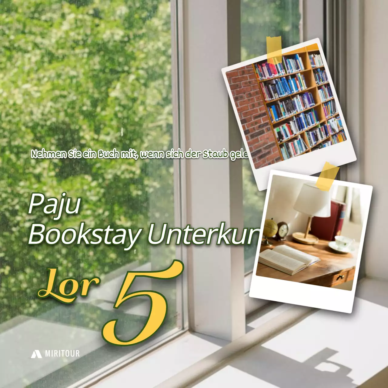 Die 5 besten Bücheraufenthalte mit grünen Polaroidfotos