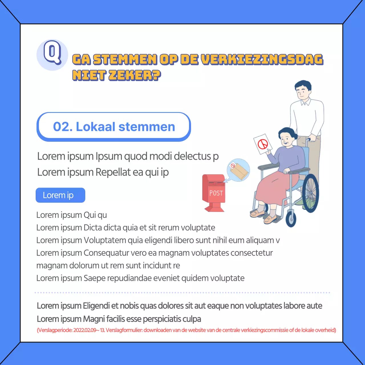 De presidentsverkiezingen in blauw: welke bevoegdheden heeft de president? Stem in de 20e presidentsverkiezing