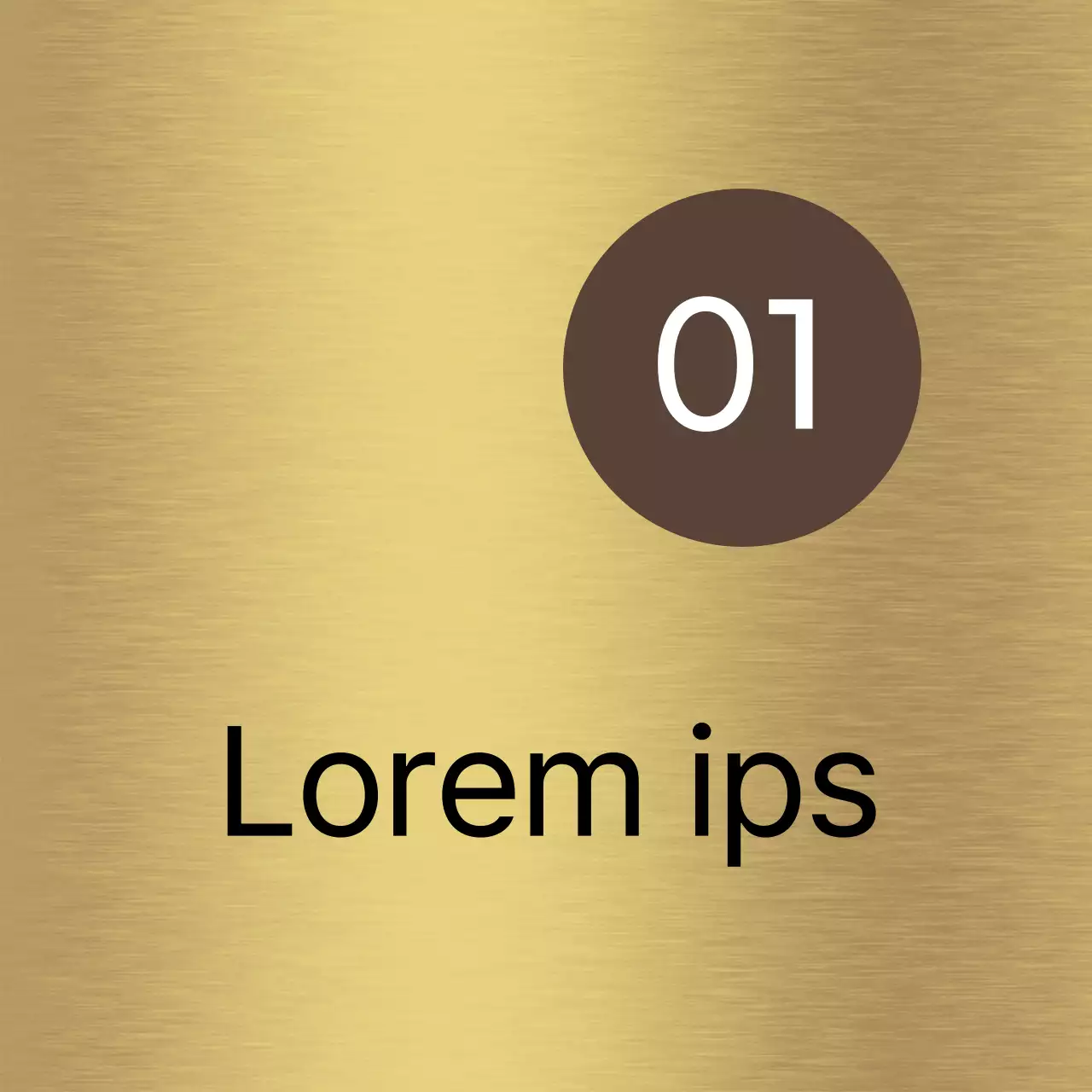 Un signe simple avec des noms de départements d'entreprise en marron et noir et des formes carrées.